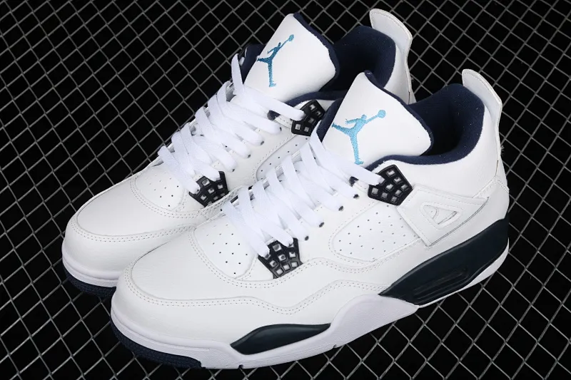All categories Air Jordan Jordan series basketball shoes Air Jordan 4 G version Air Jordan 4 Columbia AJ4 Joe 4 Columbia white blue 314254-107